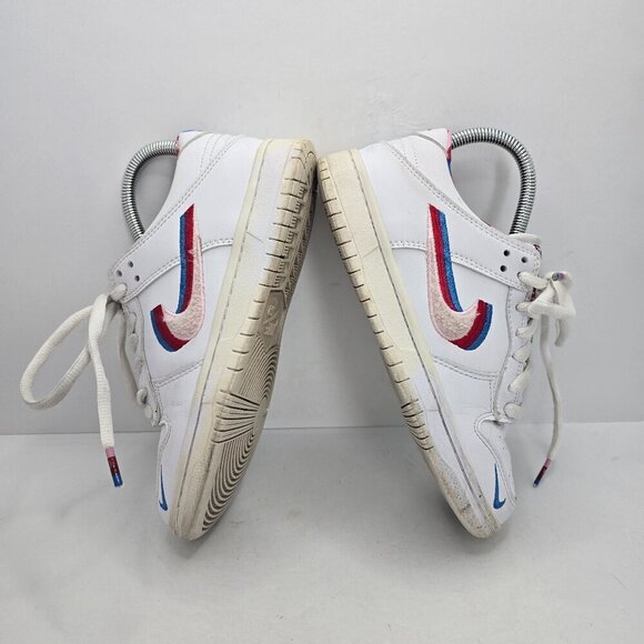 Nike × Parra | SB Dunk Low 'Abstract Art' white sporty sneakers | WMS 5.5 - Picture 7 of 9